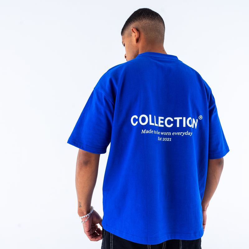 COLLECTION TEE - COBALT