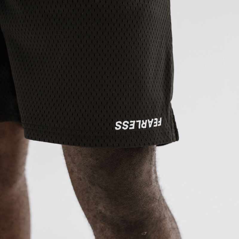 MESH SHORTS - BLACK