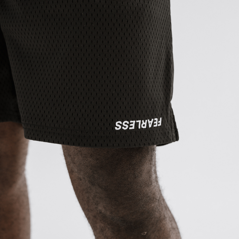 MESH SHORTS BLACK Fearless collection sa